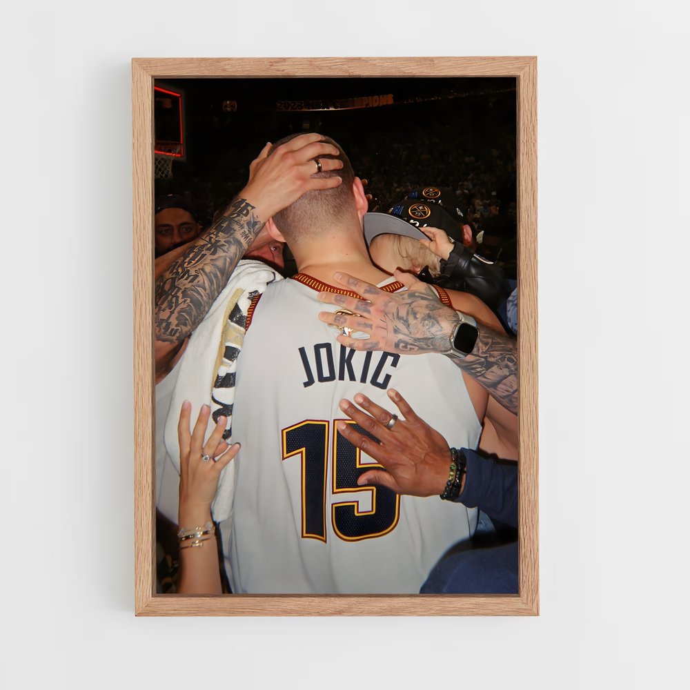 Poster Inked Champion – affiche Basketball (vue 4)